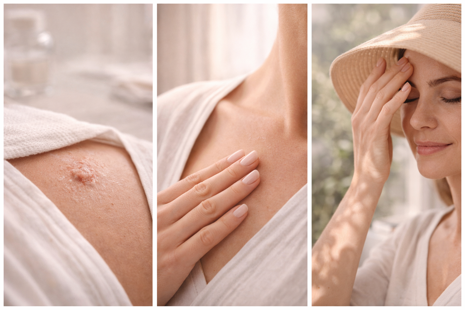 Illustration of a calm, precise treatment process